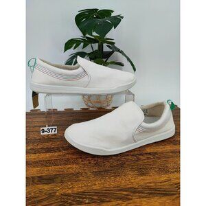 Vionic Beach Women’s Marshall White Canvas Slip On Loafers Size 9.5 US